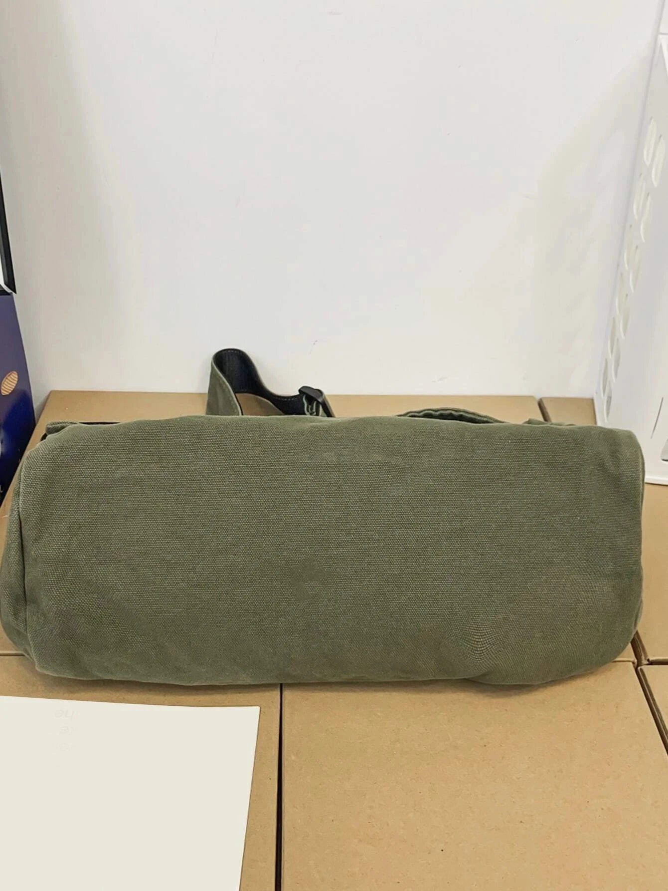 High School Students University Freshman Multifunctional Sling Bag Shoulder Bag Casual BagMinimalist Flap Canvas Messenger Bag