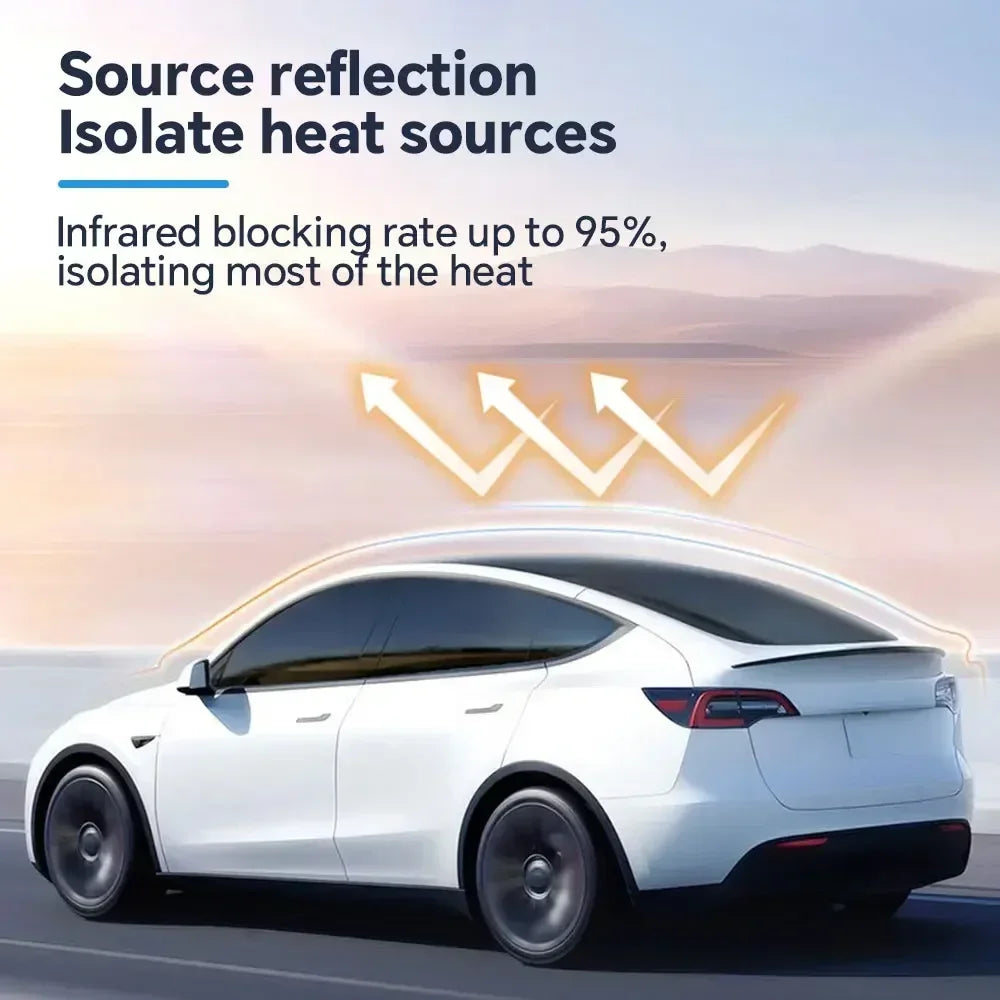 for Tesla Model 3 UP Pre-cut Car Window Privacy Tint Film Solar UV Protector Mirror Films Summer Accessories Windshield Stickers