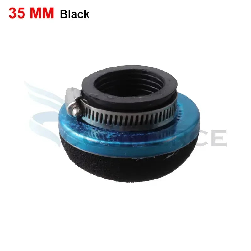 Motorcycle 28/32/35/38/42/45/50/54/58MM Stright Foam Air Filter Sponge Cleaner For 2 Stroke Engine Pocket Bike Mini Moto Scooter
