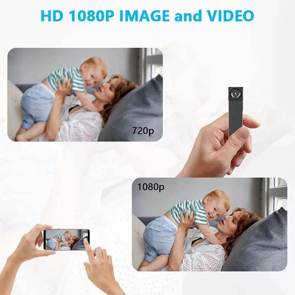 Mini Camera 1080P WiFi DIY Remote View, Auto Alarm - P12 Hub Europe