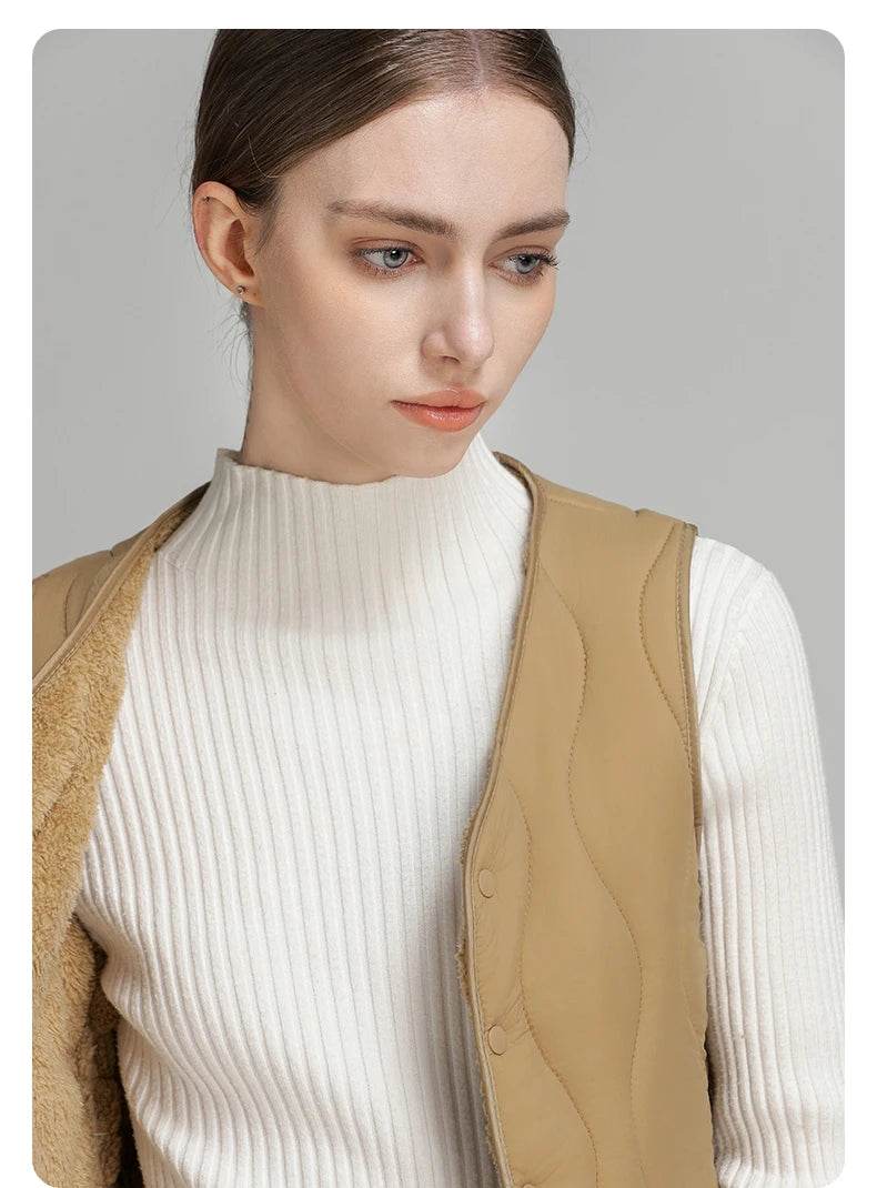 Women's Lightweight Down Vest - P12 Hub Europe