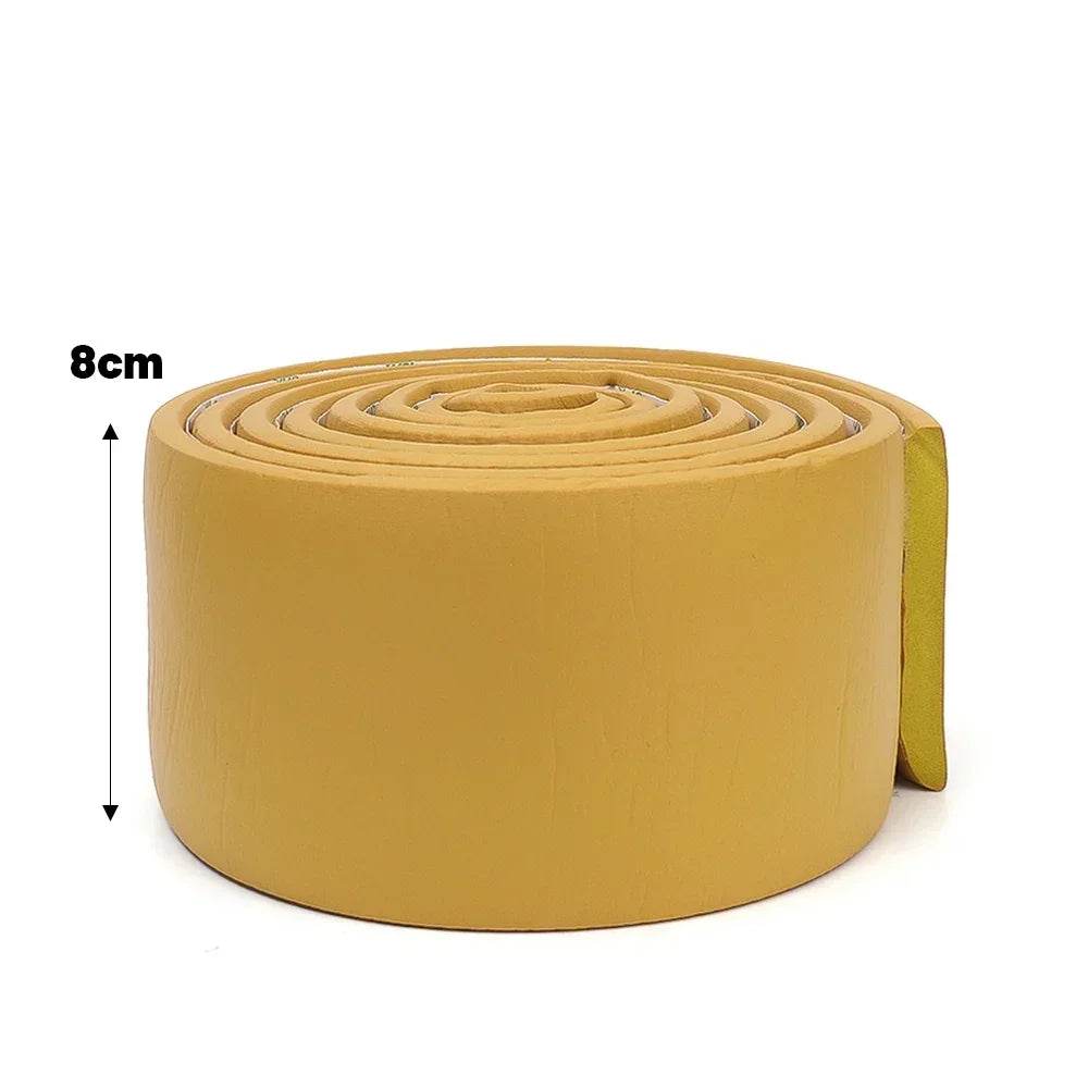 10-2M Waterproof Enclosure Self Adhesive Skirting Line 3D Wall Stickers Thickened Anti-collision Decoration Wall Corner Lines - P12 Hub Europe