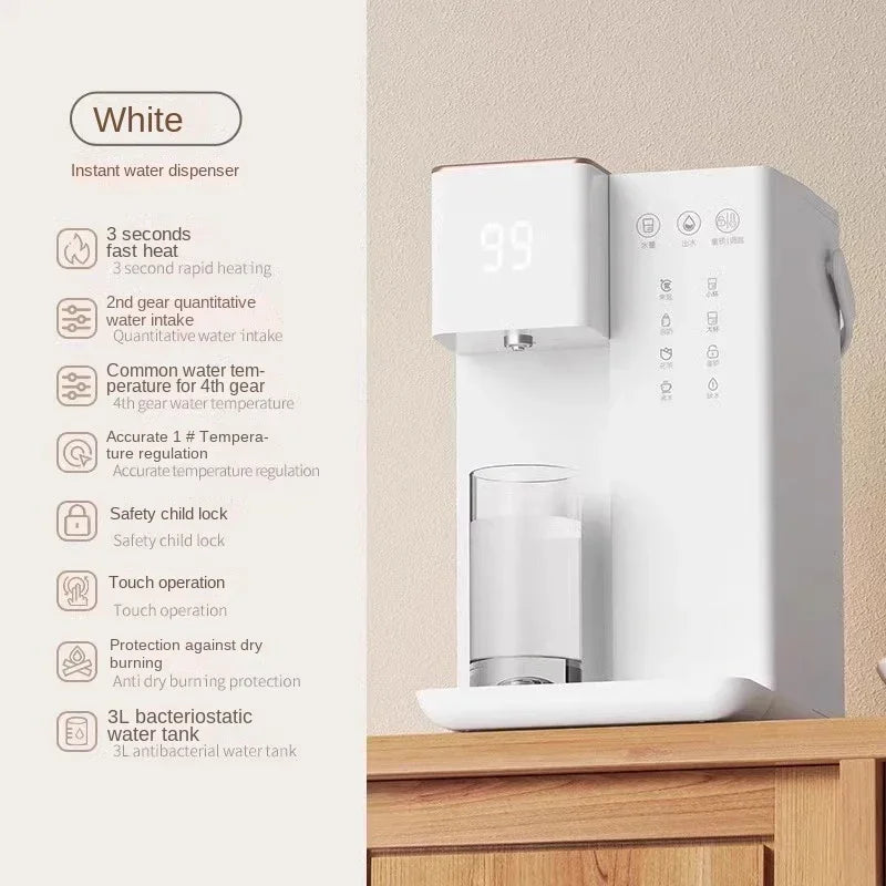 Instant Water Dispenser Household Small Office Desktop Fast Heating Automatic Intelligent Water Heater