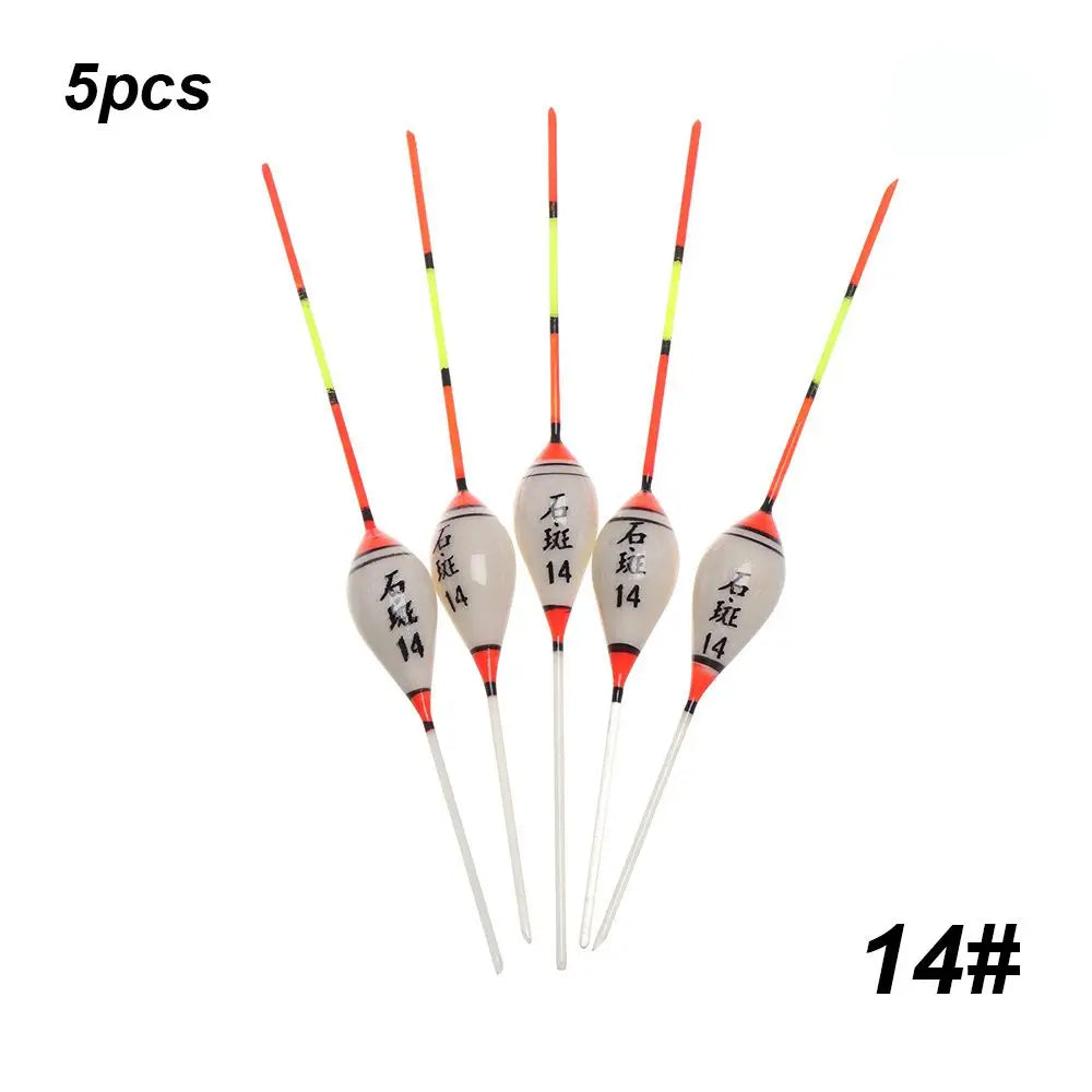 5pcs New Fishing Floats Balsa Flotteur Balsa Wood Wooden Floats Durable Portable Exquisite High Quality Floats Hot 3# 4# 10#