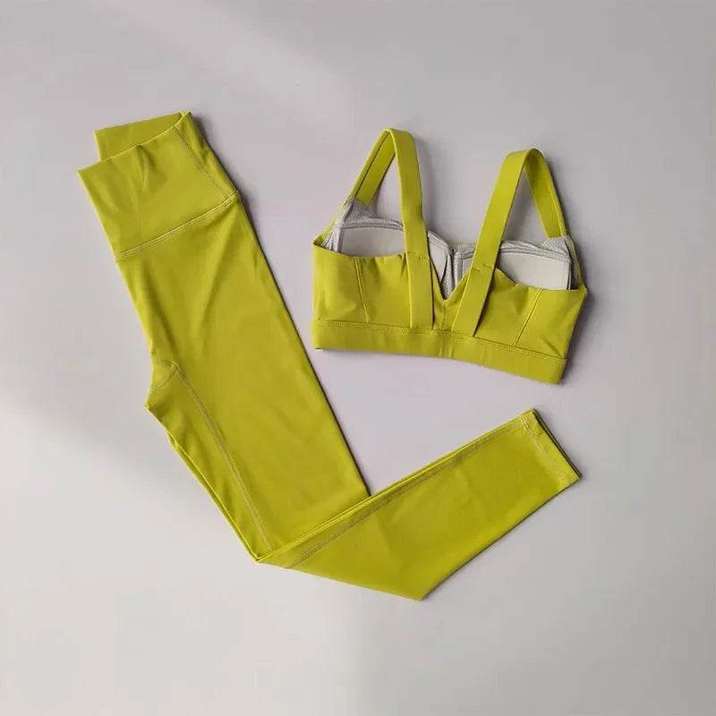 Seamless Sports Bra Leggings Set - P12 Hub Europe