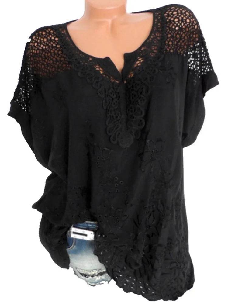 Summer Women's Lace Blouse - P12 Hub Europe