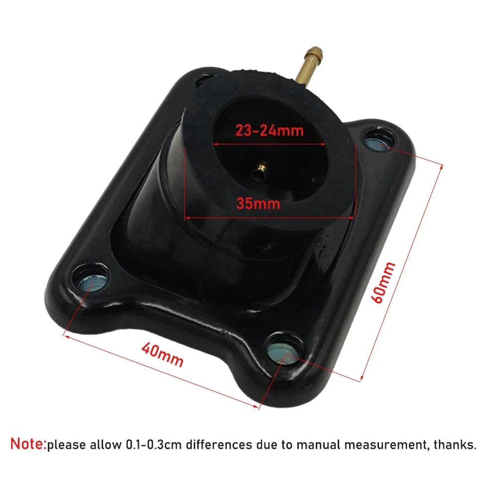 Motorcycle Carburetor Intake Manifold For Derbi D50BO EBE EBS GPR 50 Aprilia RX SX 50 Ansaugstutzen Carb Intake Interface