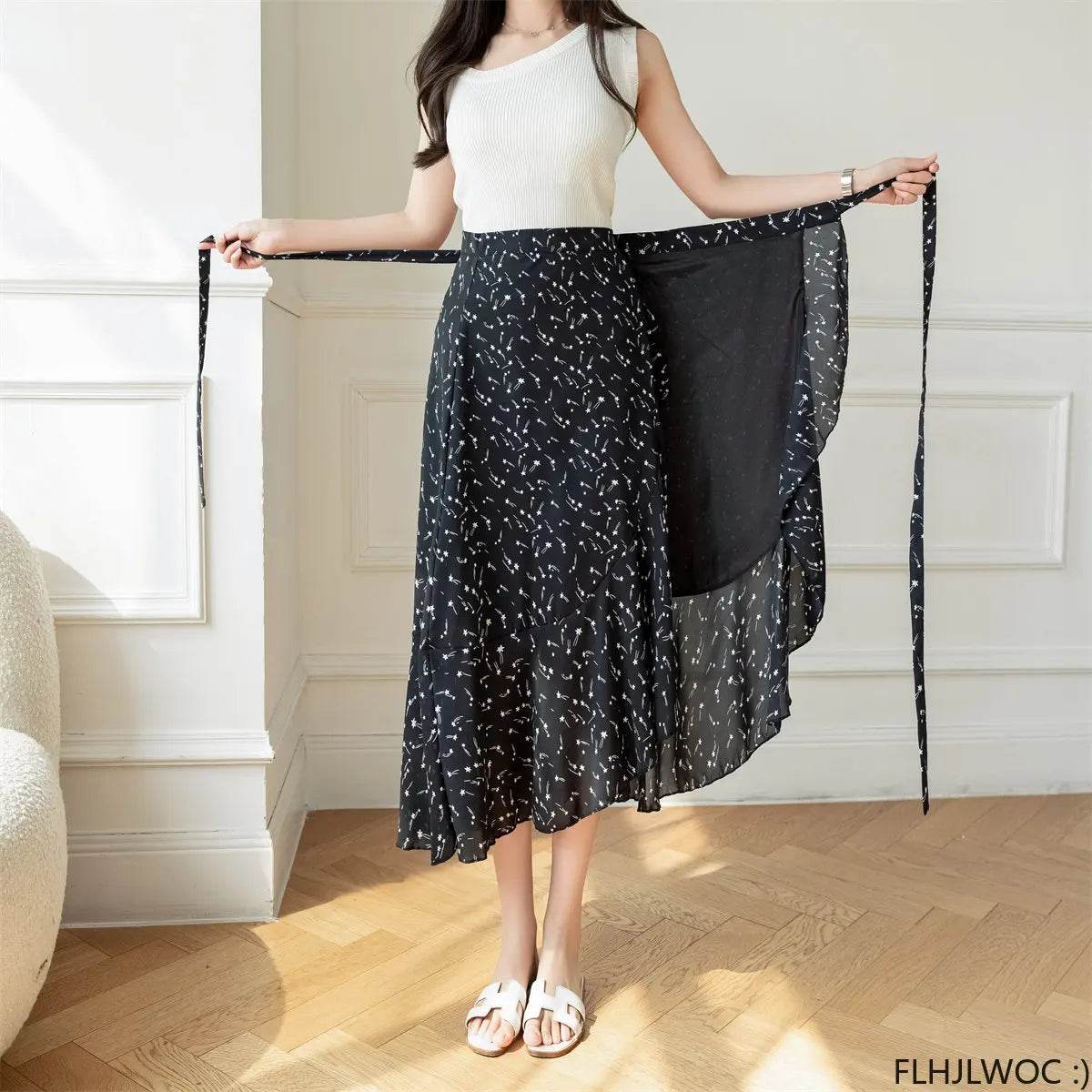 Women's Floral Lace-Up Dress - P12 Hub Europe