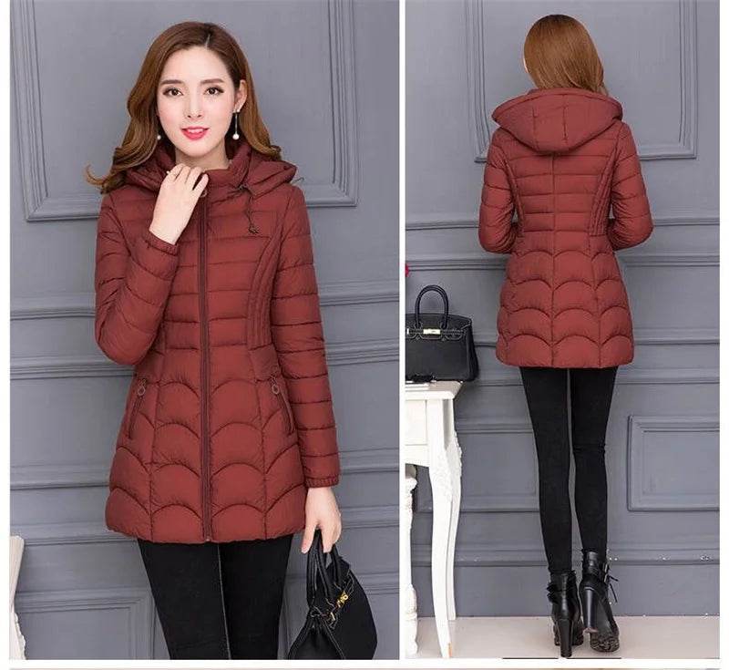 Warm Slim Mother's Parka - P12 Hub Europe