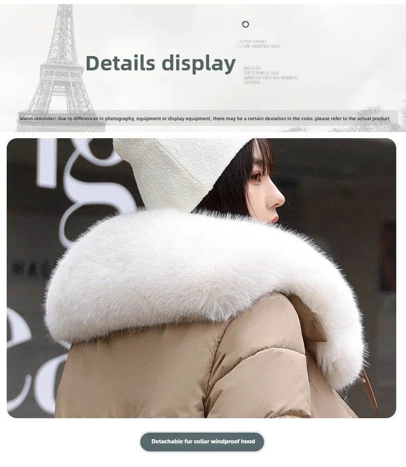 Long Slim Warm Winter Parka - P12 Hub Europe