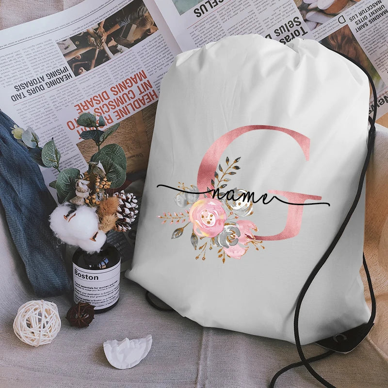 Custom Name Drawstring Backpack Large Capacity Sports Backpack Wear-resistant Gym Bag Lightweight Basketball Backpack Sport Bag