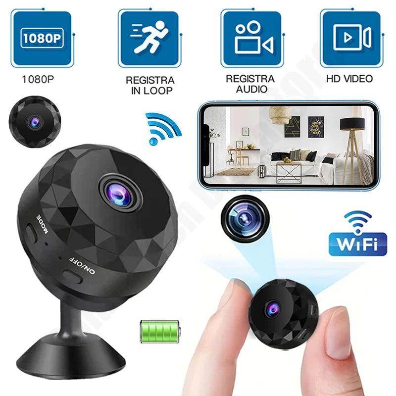 Mini WiFi Camera , Night Vision, Motion Detect, Portable - P12 Hub Europe