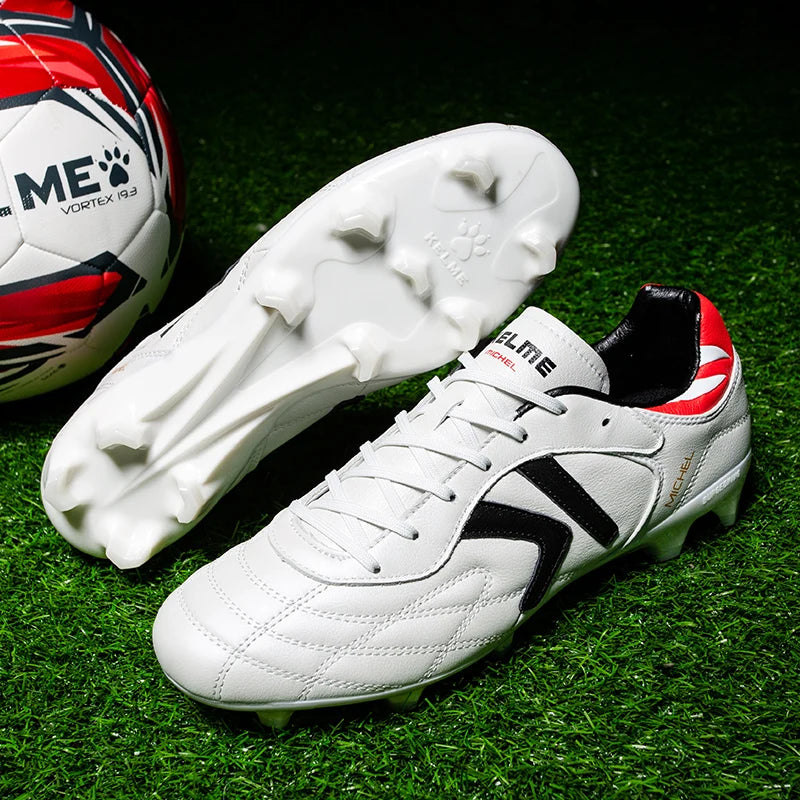 KELME MG Shoes Artificial Grass Slip-Resistant Men Soccer Shoes Training Sneakers Professional Football Boots 9242ZX1108