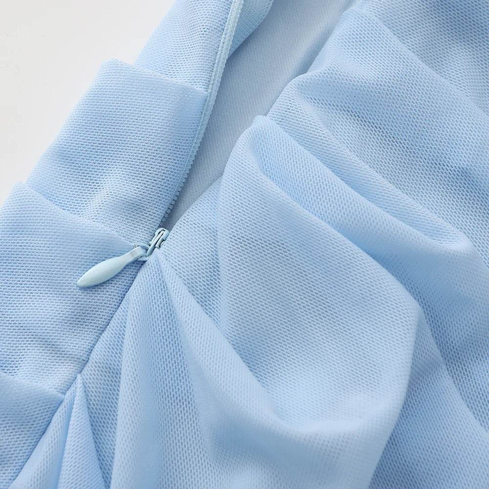 Blue Maxi Dress Set - P12 Hub Europe