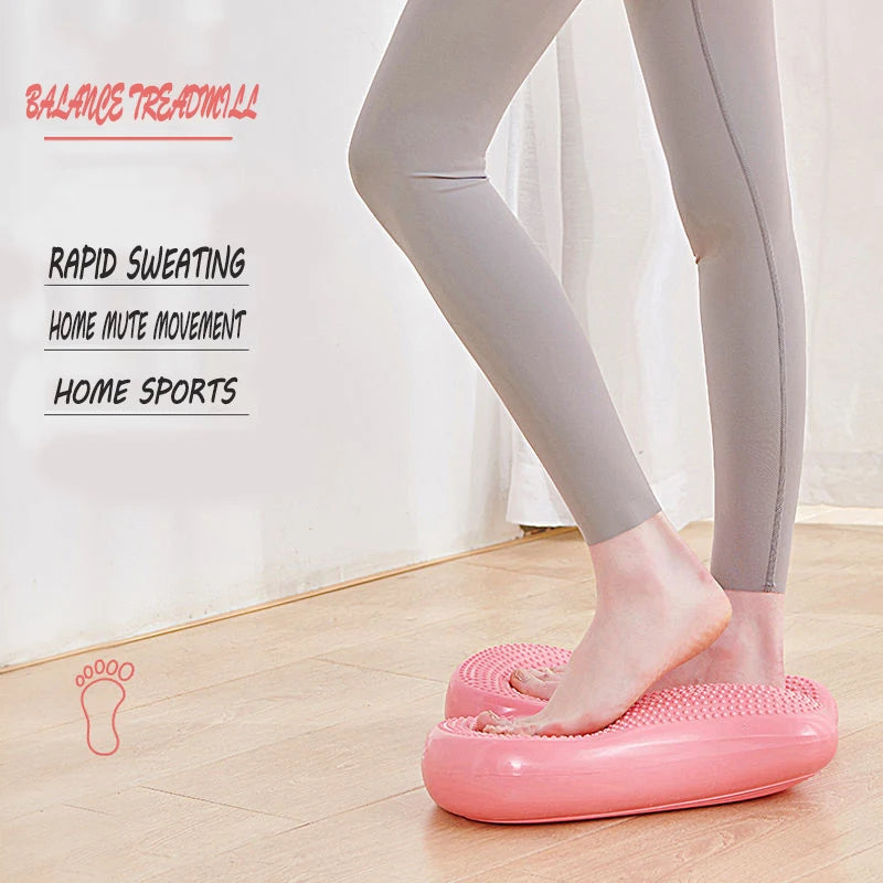 Portable Pedal Stepper Leg Exercisers Fitness Stovepipe Machine Air Mini Massage Stepper Under Desk Pedal Exerciser Fitness Tool