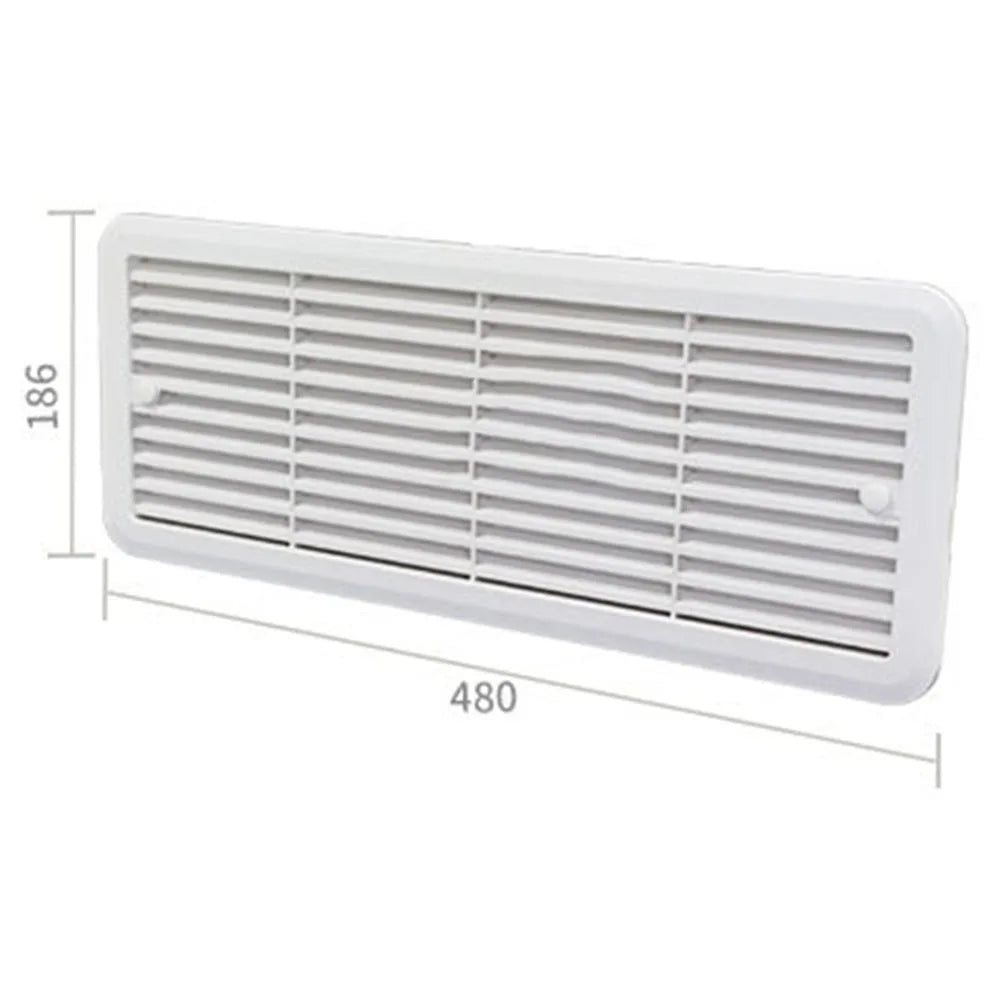 Campervan Cooling Vent Louvers For Thetford Refrigerator Vent Mounting Grille 62445480 Caravan Motorhome RV Side Vent Fan