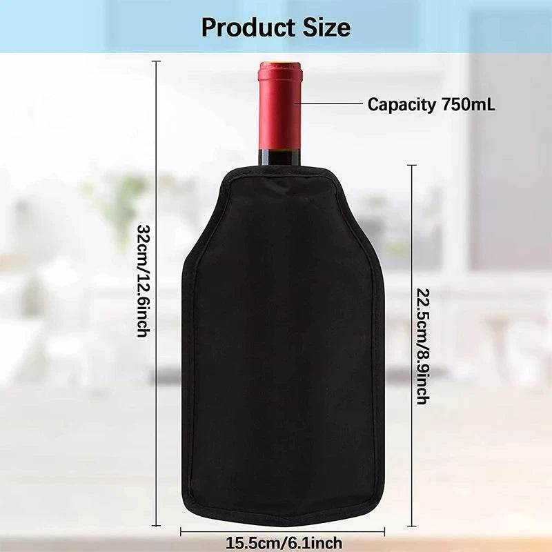 Wine Ice Bag Cooling Holder Jelly Picnic Beverage Nylon Wine Cooler Sleeve Soft Drink Rack Bar Tool Champagne Wine Bottle Covers - P12 Hub Europe