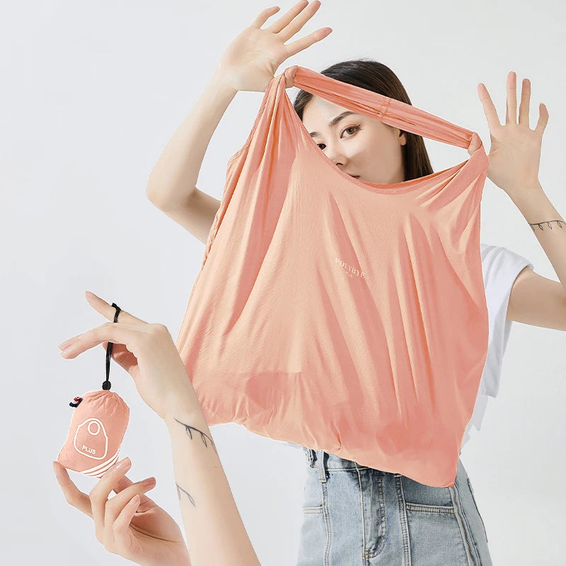 Polybye Super Light Reusable Totebag Eco-friendly Nylon Foldable Shopping Bag Handbag Grocery Bag Lunch Bag Recycle Bag
