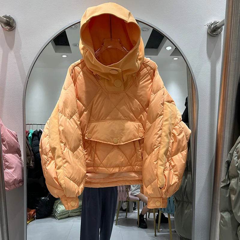 Candy Color Korean Down Jacket - P12 Hub Europe