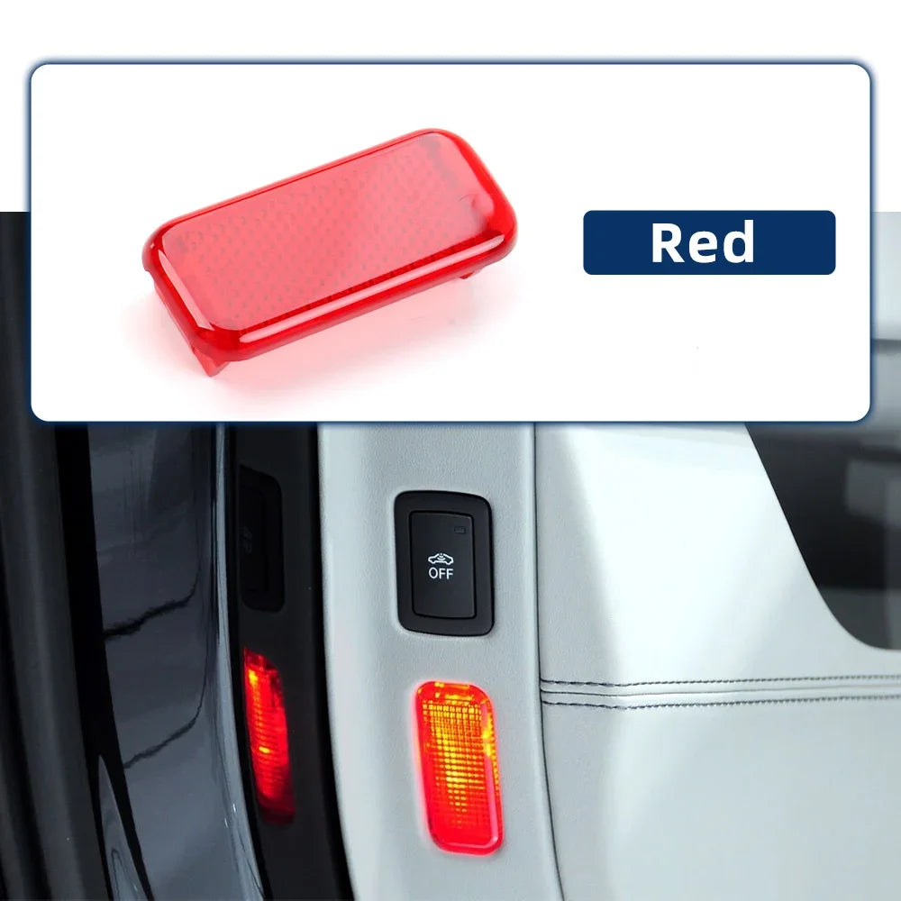 For Audi Cars A6 A4 A3 Q7 Q5 Q4 Q3 Car Door Lamp Shade Door Lamp Light Warning Light Red Light Door Signal Lamp