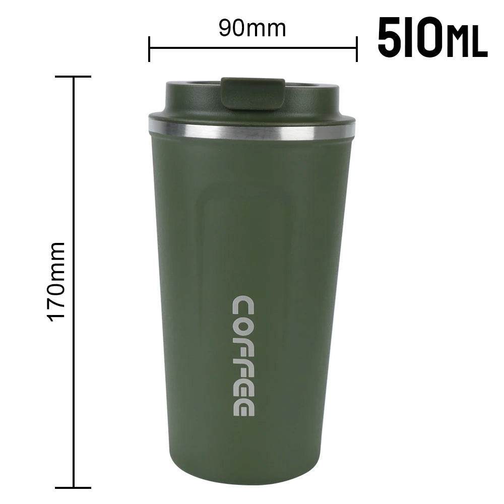 Leak-Proof Stainless Steel Travel Mug - P12 Hub Europe