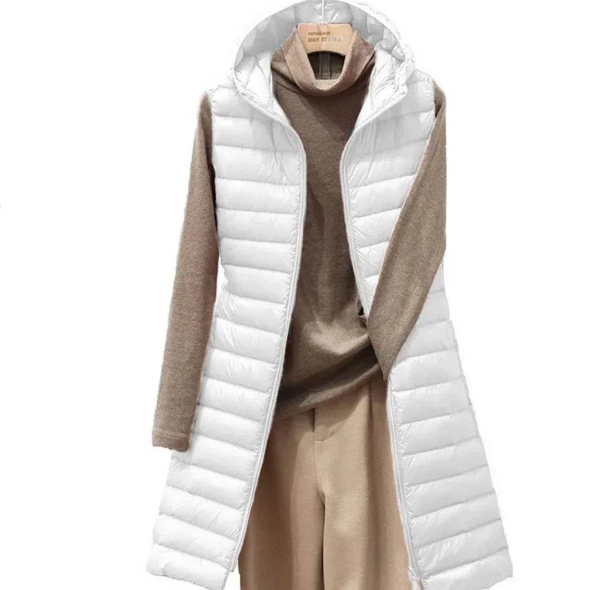 Light Hooded Long Vest - P12 Hub Europe