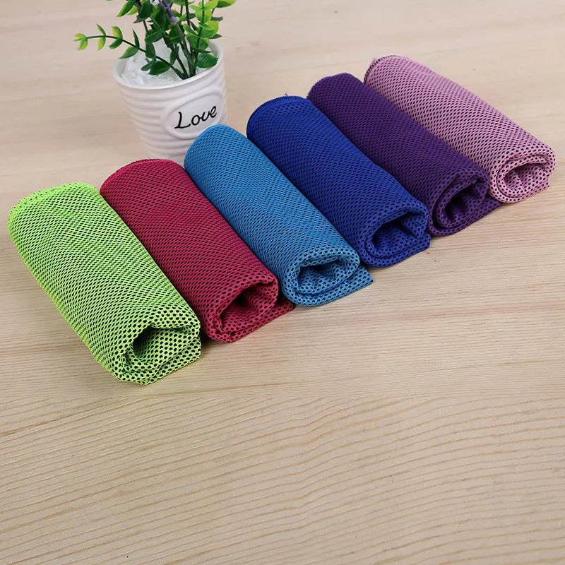 Cooling Towel Workout Towel Ice, Microfiber Towel Soft Breathable Chilly Towel for Sports Yoga Gym Outdoor Ice Towel for Neck - P12 Hub Europe