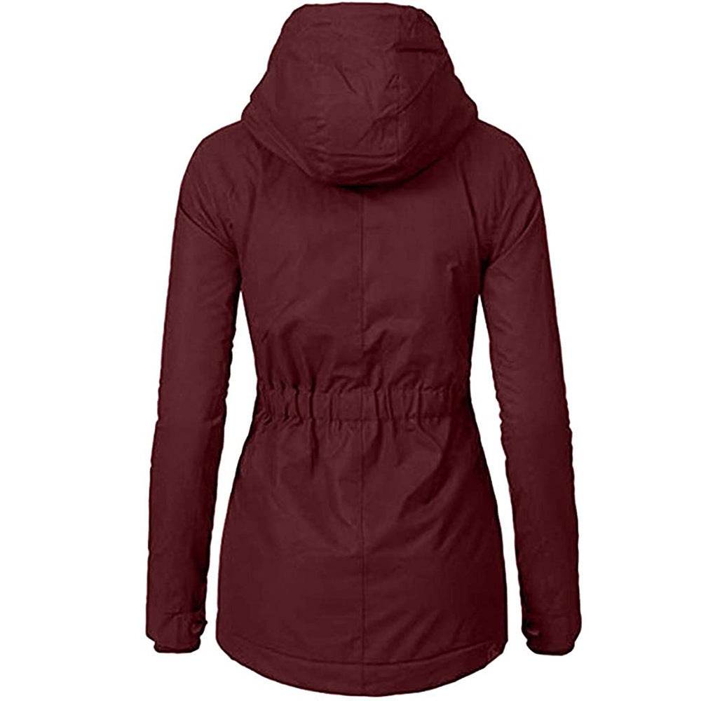 Warm Hooded Loose Parka - P12 Hub Europe