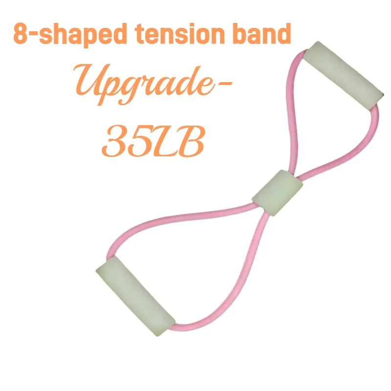 Multifunction Tension Rope Resistance Band Elastic Pedal Puller Leg Stretching Slimming Training Portable Fitness Equipment