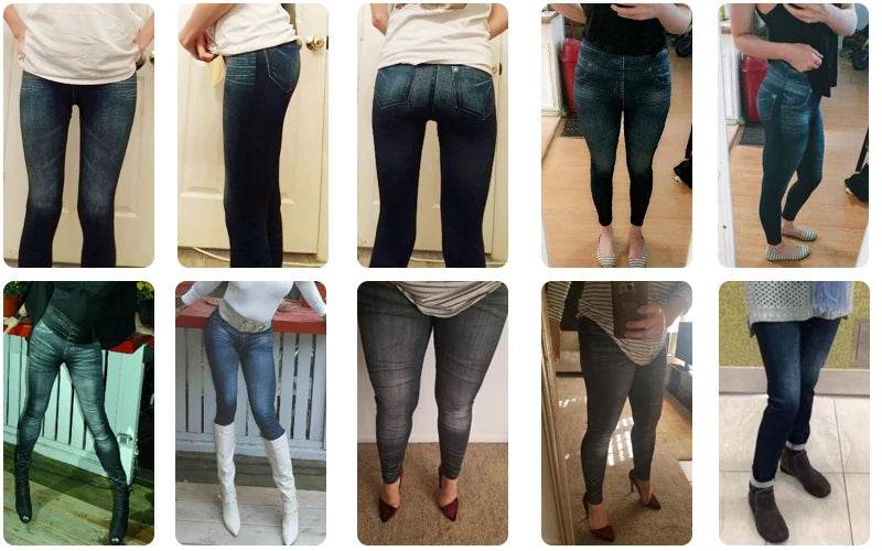 Faux Denim Leggings - P12 Hub Europe