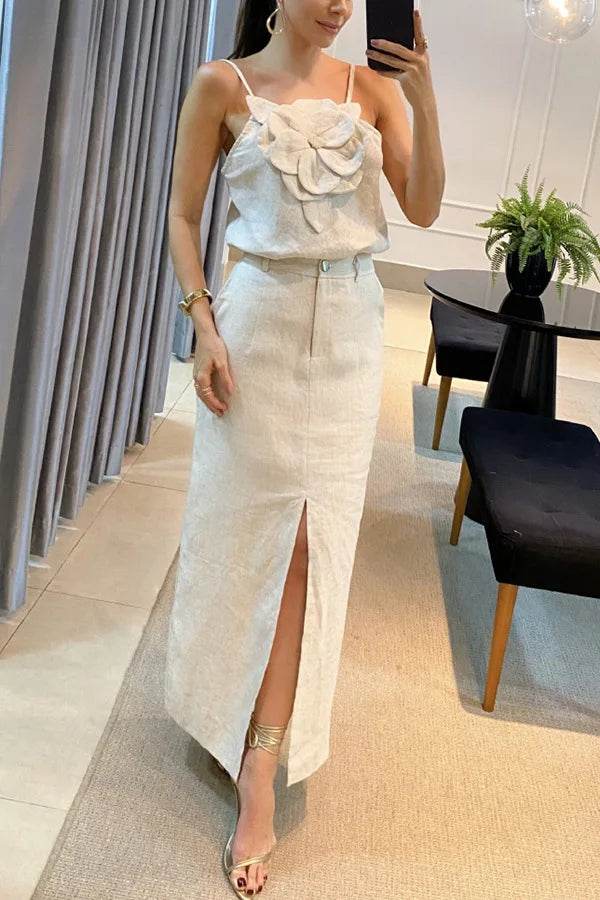 Flower Cotton Skirt Set - P12 Hub Europe