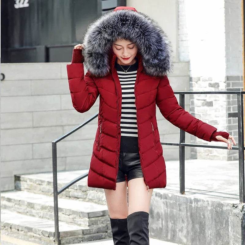 New Slim Warm Winter Parka - P12 Hub Europe