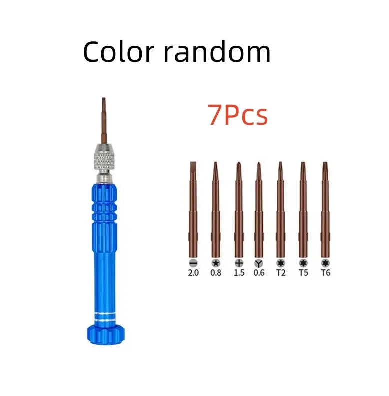 5/6/7 Piece Multifunction Screwdriver Set Cell Phone Watches Eyeglasses Disassembly Tools Laptop Repair Tools Repair Accessories
