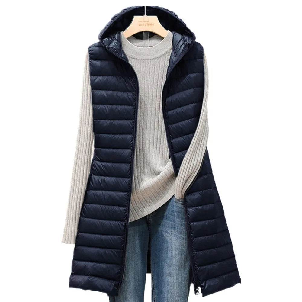 Light Hooded Long Vest - P12 Hub Europe