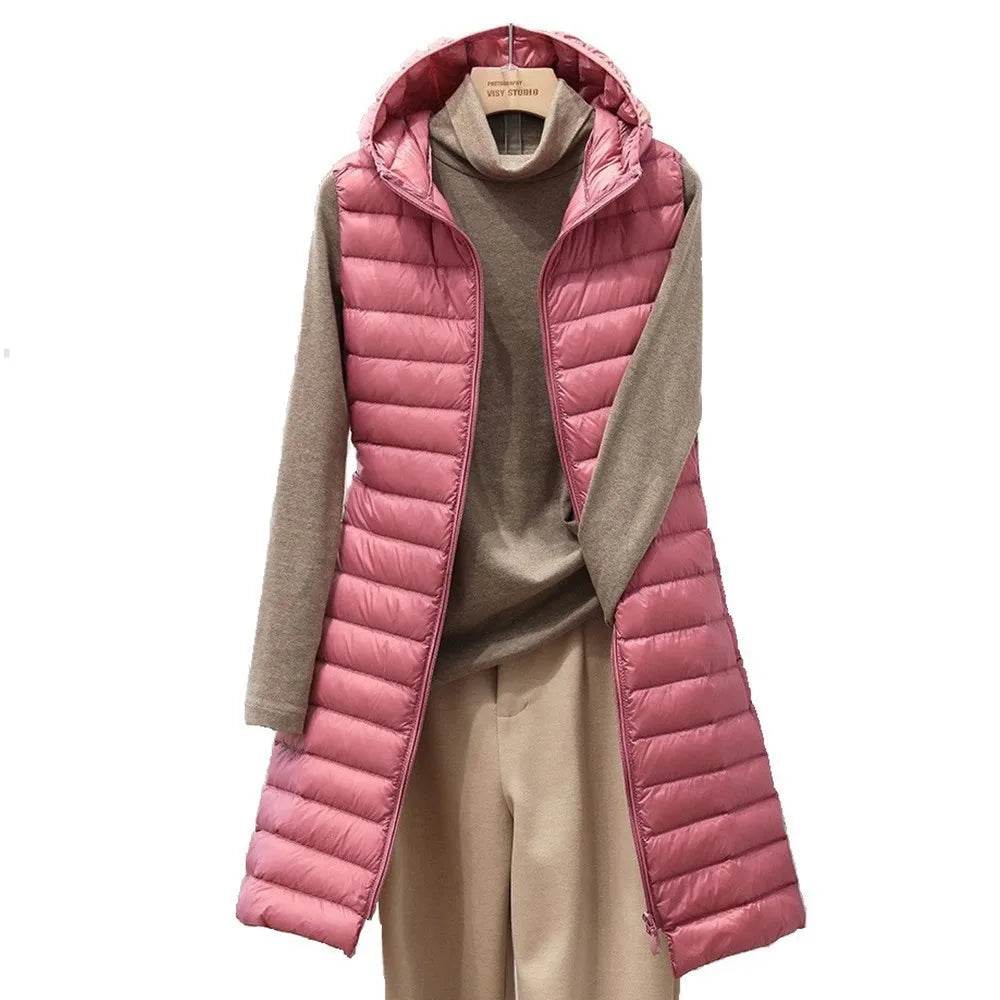 Light Hooded Long Vest - P12 Hub Europe