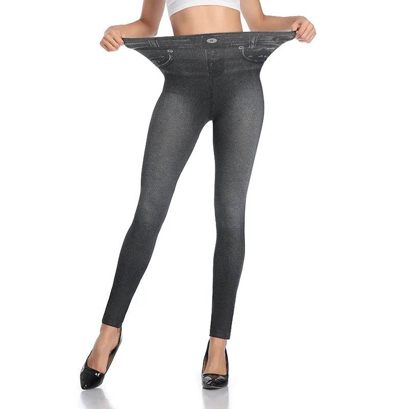 Faux Denim Leggings - P12 Hub Europe