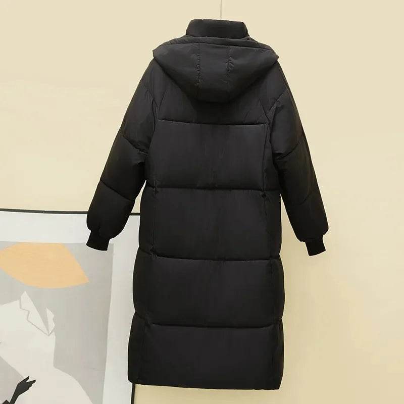 Warm Slim Hooded Winter Parka - P12 Hub Europe
