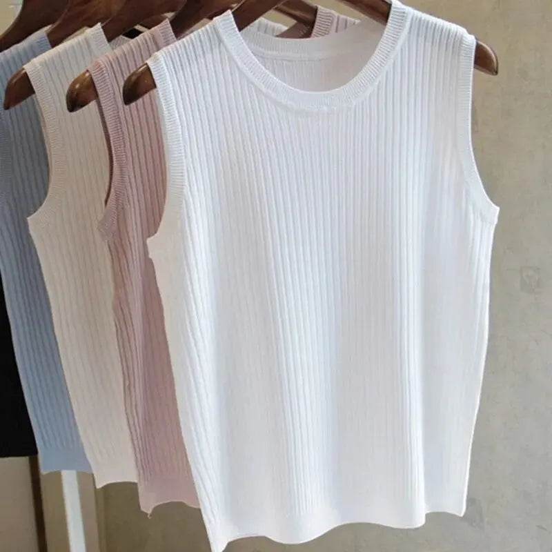 Sleeveless Blouse Women Shirt - P12 Hub Europe
