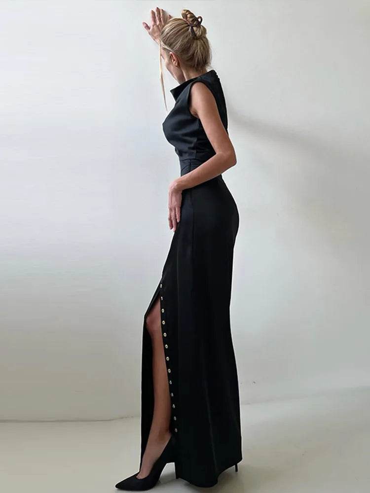 Elegant Split Skirt Crop Set - P12 Hub Europe