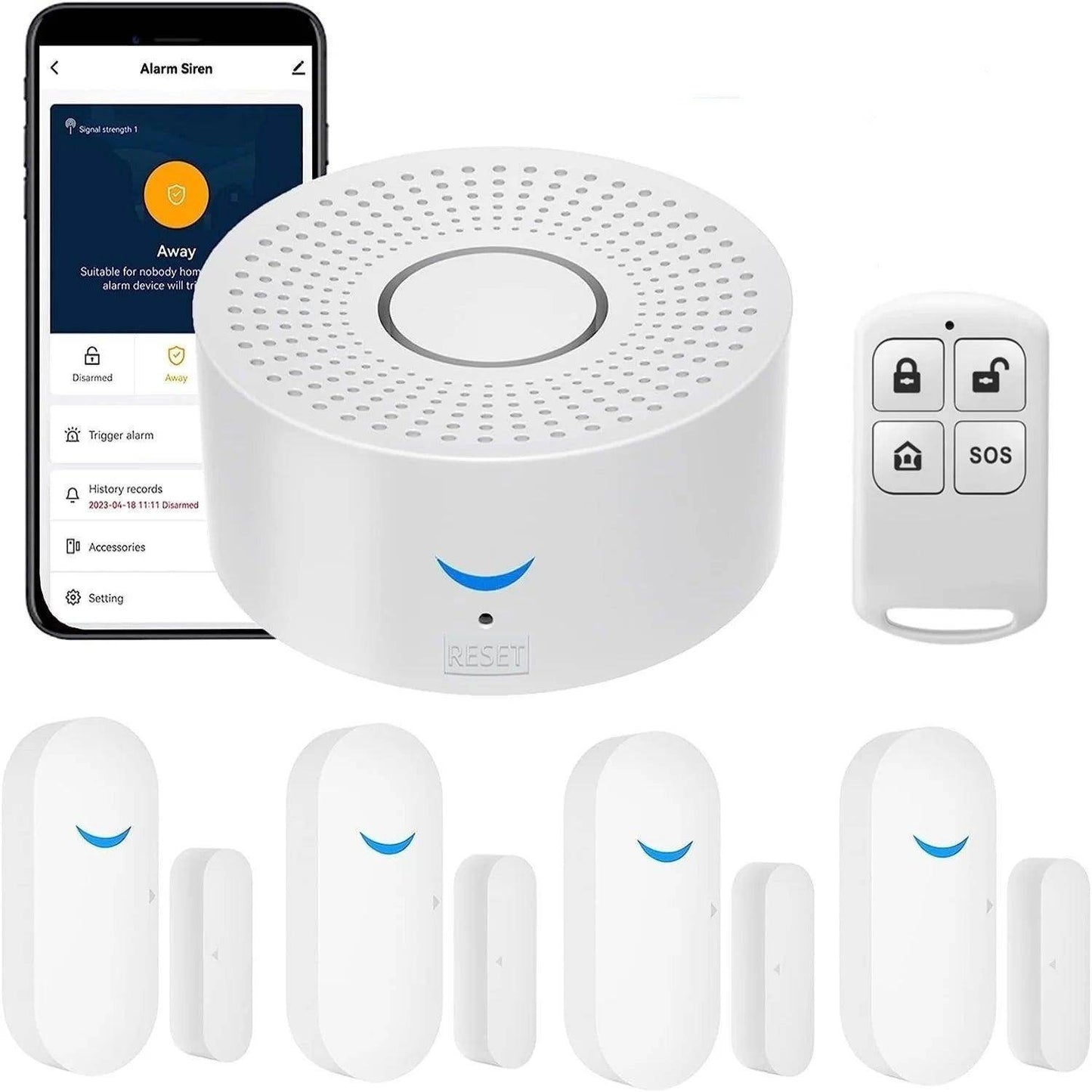 Alarm Smart Home WiFi App Controlled - P12 Hub Europe