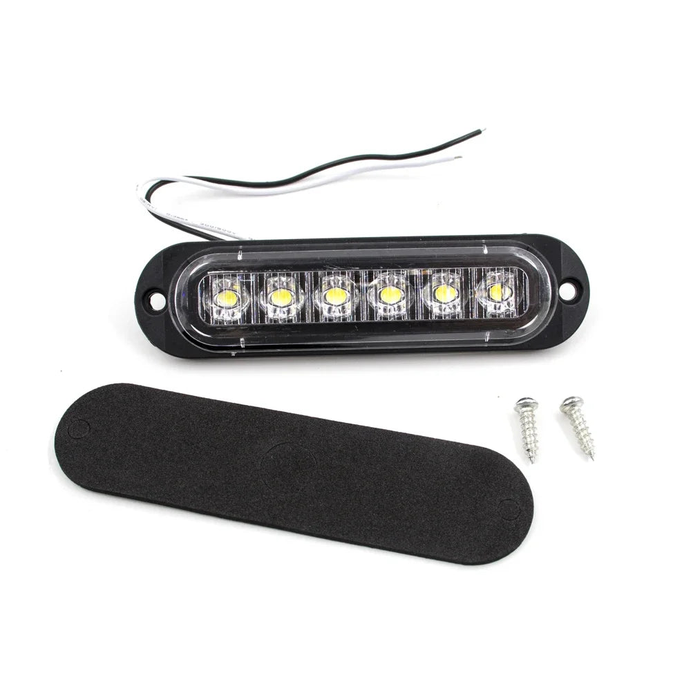 4x/6x/8x/10x 12V 24V External LED Side Marker Warning Light Clearance Lamp Turn Signal Light For Truck Trailer RV Lorry Caravan
