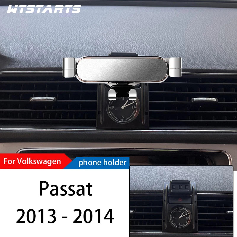 Car Phone Holder Mount Stand For Volkswagen Passat B7 B8 B9 2011-2022 Adjustable GPS Navigation Mobile Phone Bracket Accessories