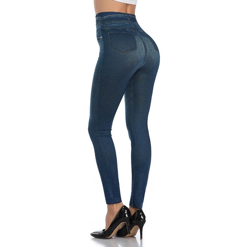 Faux Denim Leggings - P12 Hub Europe
