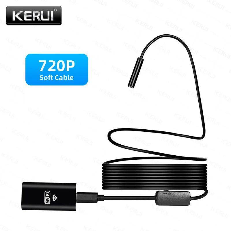 Endoscope 8mm 1200P WiFi iOS/Android/PC/Mac, 1-5M Cable - P12 Hub Europe