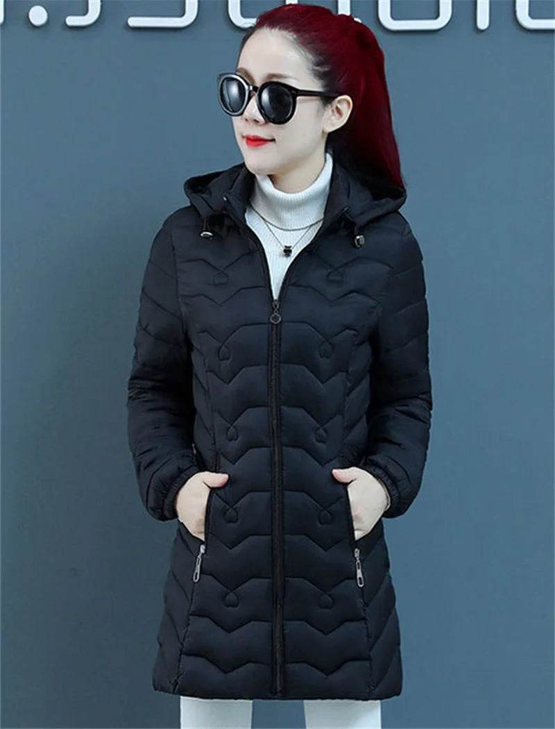 Warm Quilted Mother's Parka - P12 Hub Europe