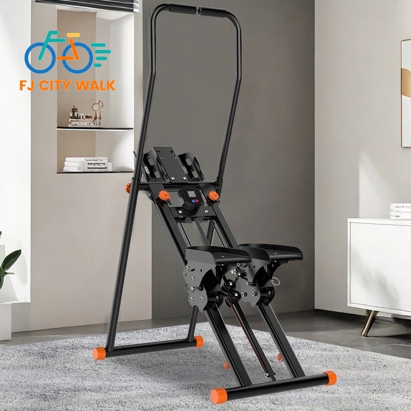 FJ Home Staircase Stepper Climbing Machine Home Indoor Climbing Staircase Machine Foldable Stepp Climbing Mountaineering Machine