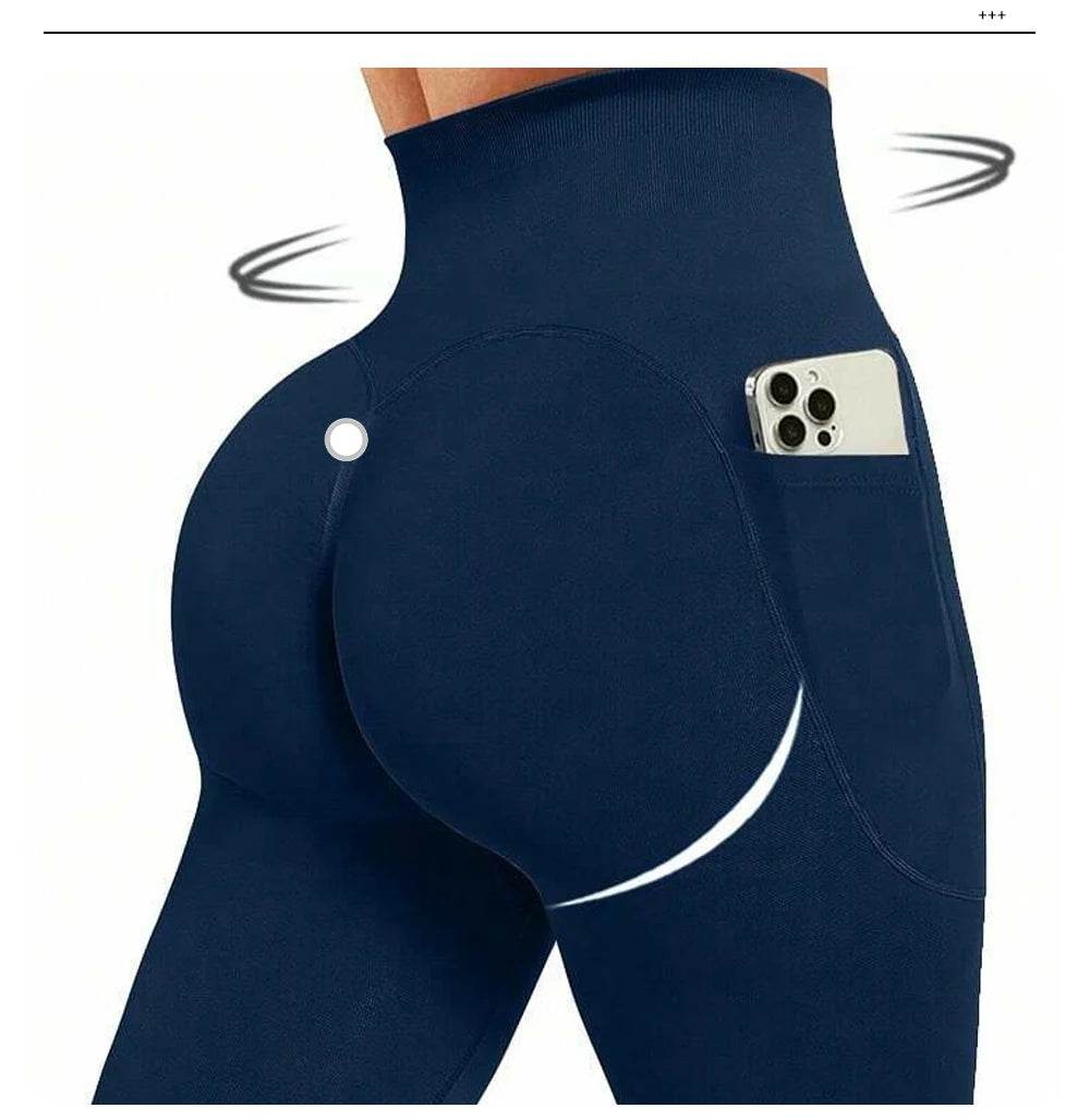 Women's Seamless Butt-Lift Leggings - P12 Hub Europe