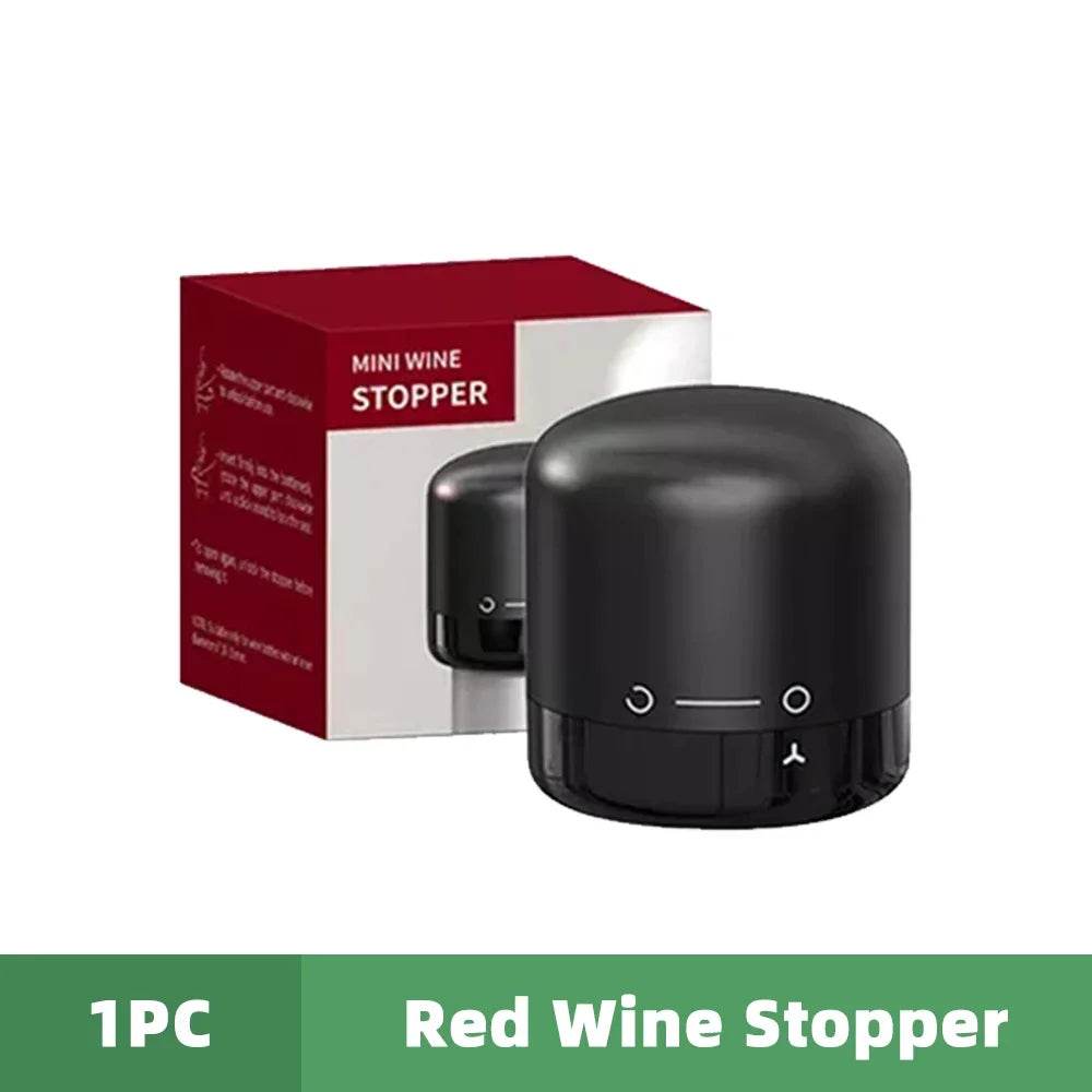 Wine Plug Vacuum Retain Freshness Champagne Stopper Red Wine Stopper Stainless Steel Wine Bottle Cap Leak-Proof Sealing. - P12 Hub Europe