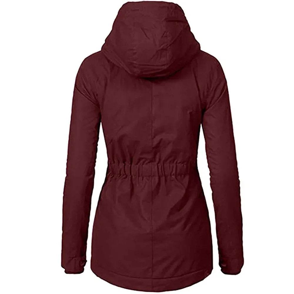 Warm Hooded Loose Parka - P12 Hub Europe