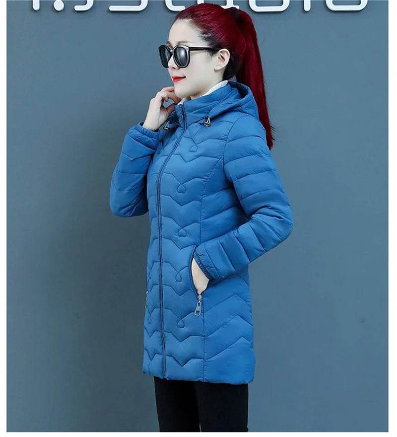 Warm Quilted Mother's Parka - P12 Hub Europe